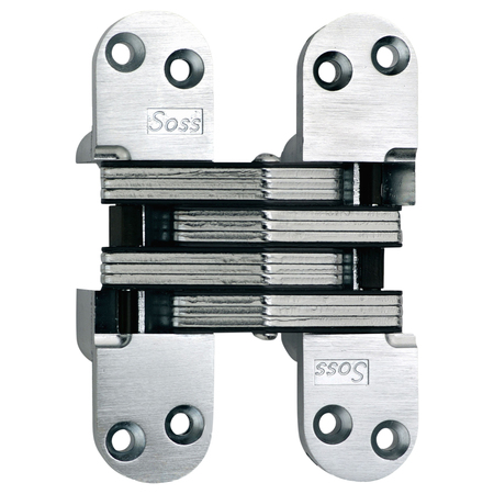 SOSS Door Invisible Hinge, 1-3/4″-2″ Door Thickness, US15 218US15